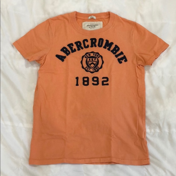 abercrombie and fitch logo t shirt